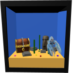 Blue lobster's Fish Tank