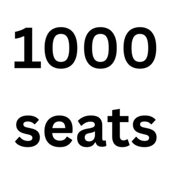 1000 Seats