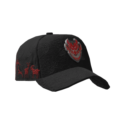 Gorra Chucky Hats Black and Red👹(Hacia Atrás) Roblox item