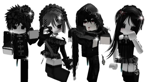 [NEW🖤] Matching Vkei & Moe Outfit Ideas