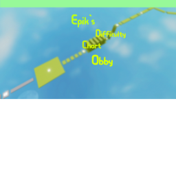 (New) Epik's Difficulty Chart Obby