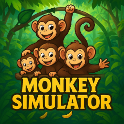 [10K Visits🔥] Monkey Simulator