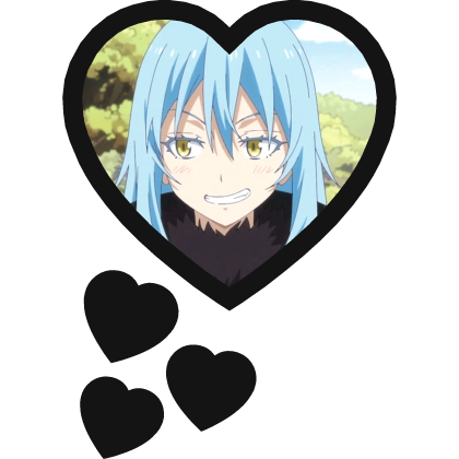 Rimuru Tempest Thinking Hearts Tensura