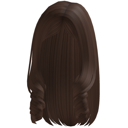 Curly Igari hair (brown) Roblox item