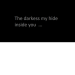 The dark times...