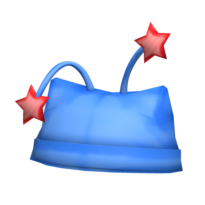 [NEW 🚨] Bedtime Star Antenna Beanie Blue/Red