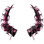 Light Pink Oblivion Fiery Horns