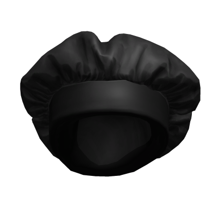 Hair Bonnet Black Roblox item