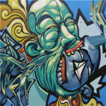 barcelona graffiti Roblox decal