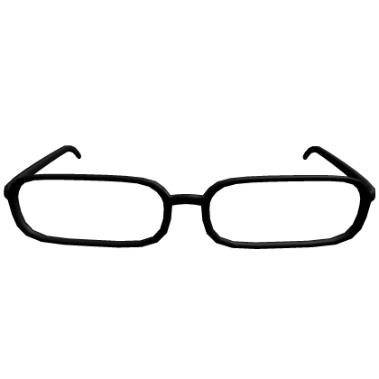 Black glasses Roblox item