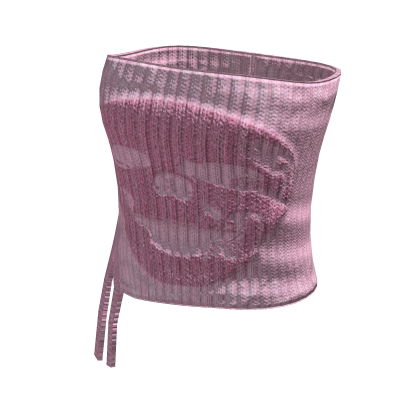 Supernova ☆ pink knit skull top