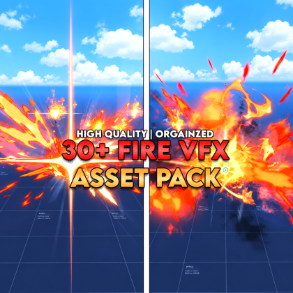 30+ Fire VFX Asset Pack