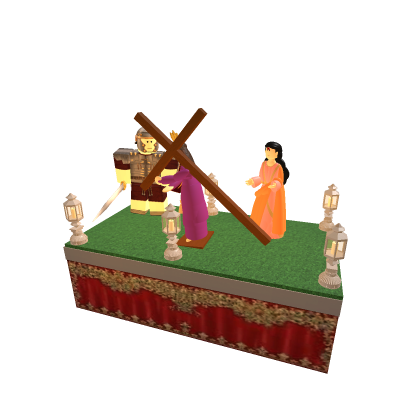 Jesus Nazareno con la cruz a cuestas