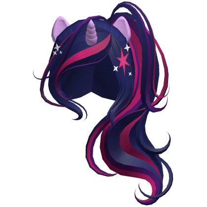 Twilight Sparkle MLP Ponytail Hair Roblox item
