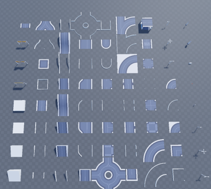 Ultimate Modular City Roads Pack preview 1