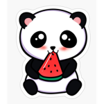 Cute aesthetic panda fans