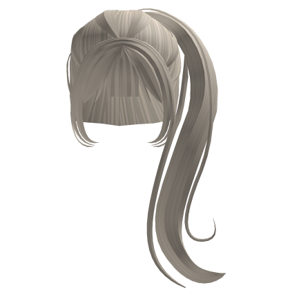 Wavy Long Side Ponytail in Honey Light Blonde Roblox item