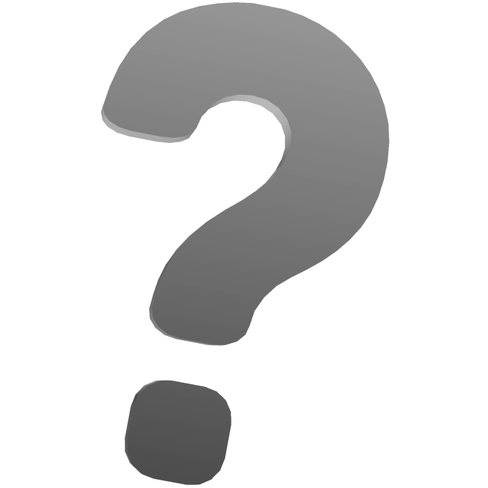 White Question Mark