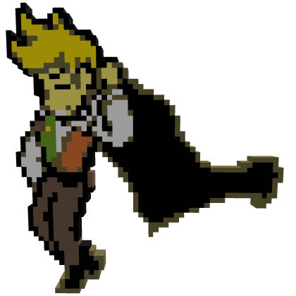 [Deltarune] Back Flowery 8 Bit Companion