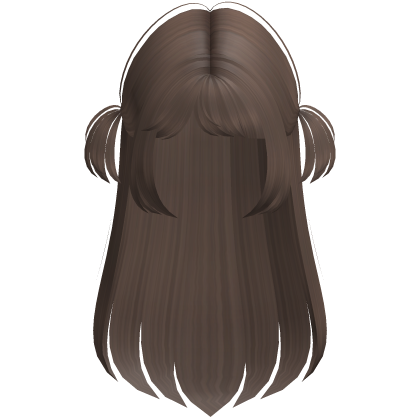 Y2K Brown Hair w Pigtails Roblox item
