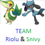 Team Riolu and Snivy