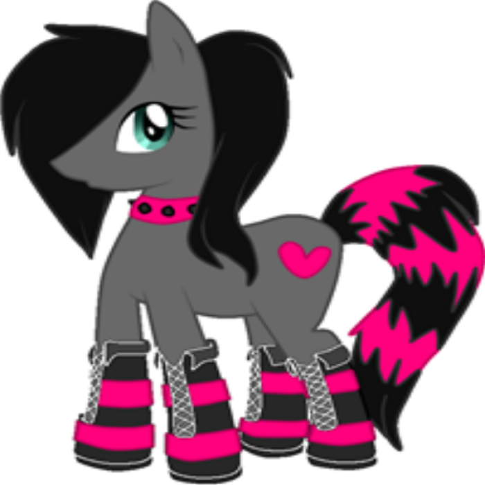 Dark Heart pony Roblox decal