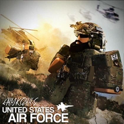⦗USAF⦘Uɴɪᴛᴇᴅ Sᴛᴀᴛᴇs Aɪʀ Fᴏʀᴄᴇ Roblox group icon