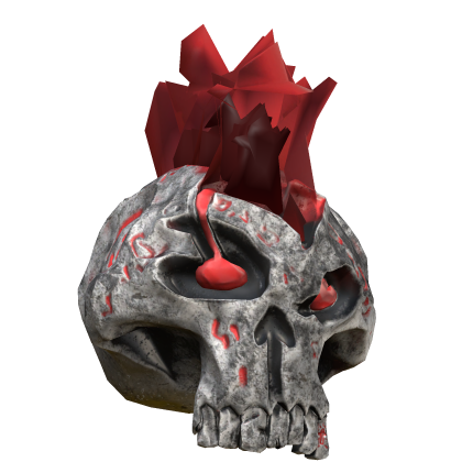 Fire Red Skull - Left  Roblox item