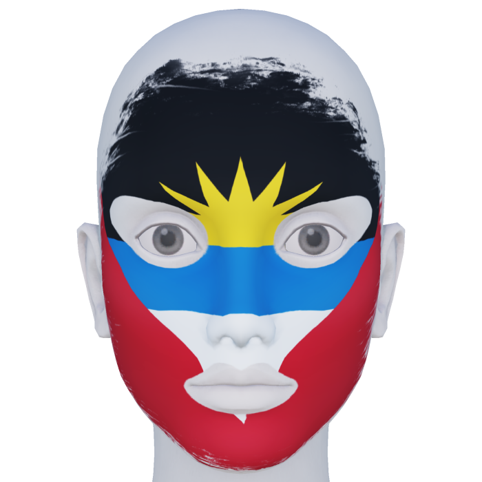 Antigua and Barbuda Facepaint
