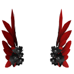 Cardinal Rose Feathers