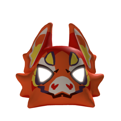   🕛Candy Corn Bat Head (Emissive Eyes)