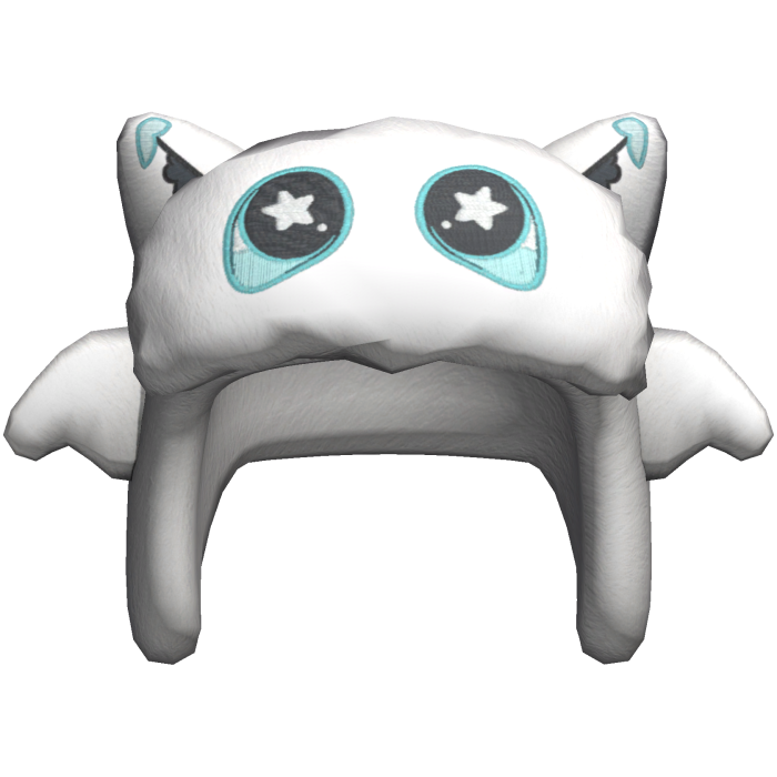 Y2K Cute White Dragon Ushanka