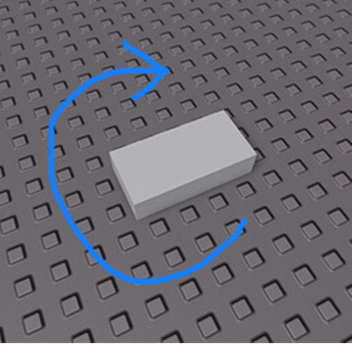Obby but the objects are spinning