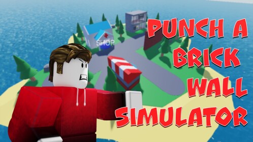 🧱🤛Punch a brick wall simulator 