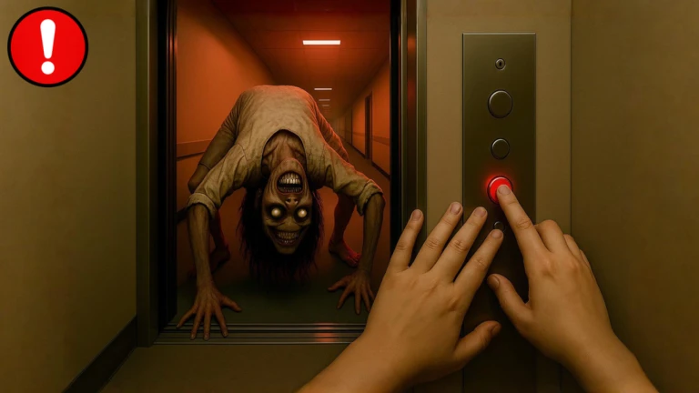 Horror Elevator 😱 [SCARY]!
