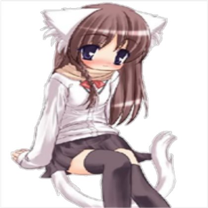 Anime girl Roblox decal