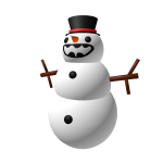 Snowman Cavemam