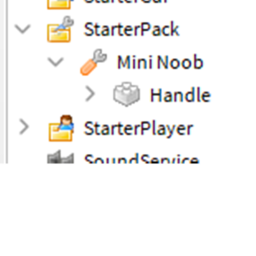 hold a tiny noob simulator