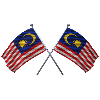 🇲🇾 Malaysia Shoulder Double Flag Roblox item