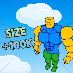 Every step you get +1 Size