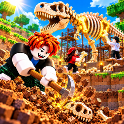 [⛏️] Dig ＆ Revive a Dinosaur 🦖 icon