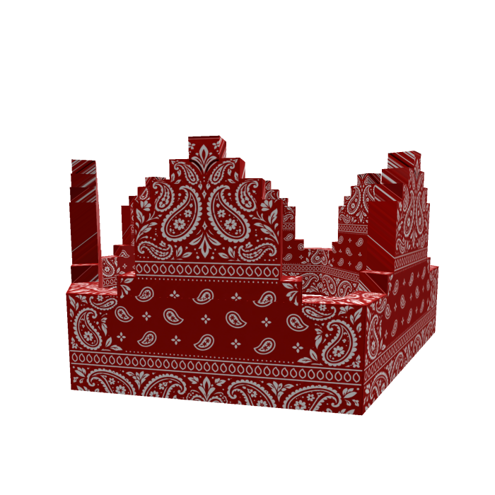 [ADD-ON] Red Bandana Crown