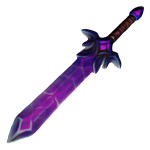 Crystalized Amethyst Sword