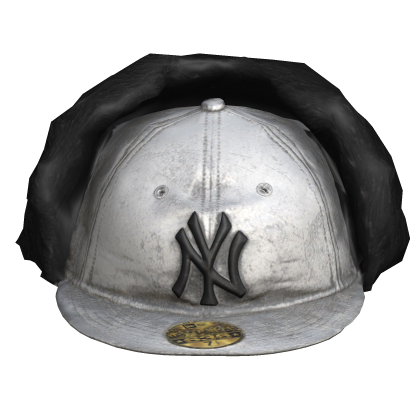 White NY Trucker Hat Roblox item