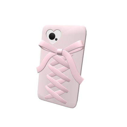 Cutesy Ribbon Phone Pink thumbnail