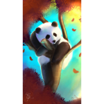 The pandas bamboo