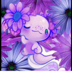 Blue lily pad