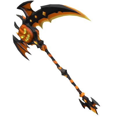 Pumpkin Halloween Scythe