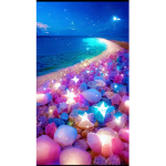 Cute light beach