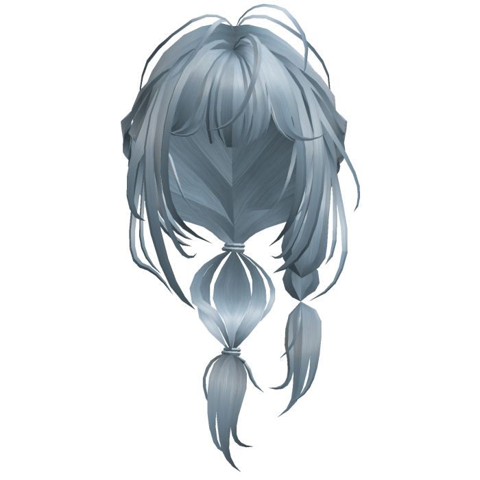 Ice Blue Bubble Braids